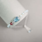 Rhodolite Garnet Silver Isla Bracelet - Che Cose Belle