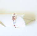 Rhodolite Garnet Silver Isla Bracelet - Che Cose Belle