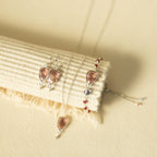 Rhodolite Garnet Silver Isla Bracelet - Che Cose Belle