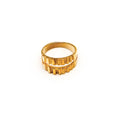 Ribbed Double Band Ring | Matata - Che Cose Belle