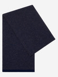 Riccardo (blue & brown) - Italian cashmere scarf with pattern - Che Cose Belle