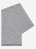 Riccardo (grey & white) - Italian 100% cashmere scarf with pattern - Che Cose Belle