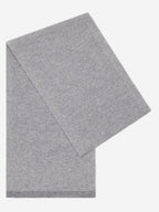 Riccardo (grey & white) - Italian 100% cashmere scarf with pattern - Che Cose Belle