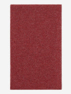 Riccardo (red & grey) - Italian 100% cashmere scarf with pattern - Che Cose Belle