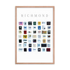 Richmond Vintage City Framed Print - Che Cose Belle