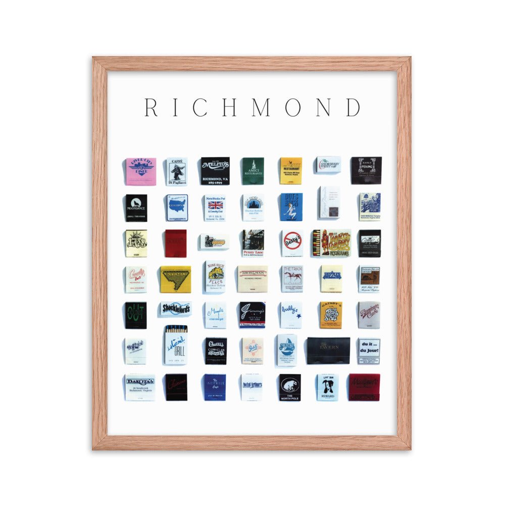 Richmond Vintage City Framed Print - Che Cose Belle