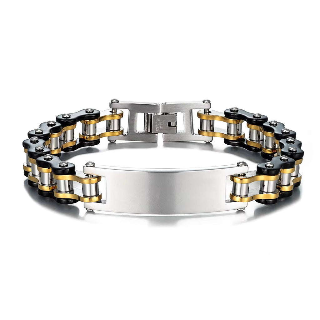 Rider Chain Steel Bracelet - Che Cose Belle