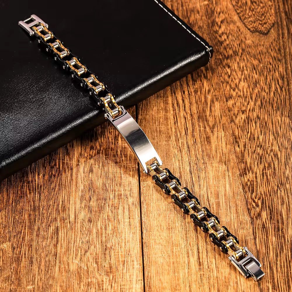 Rider Chain Steel Bracelet - Che Cose Belle