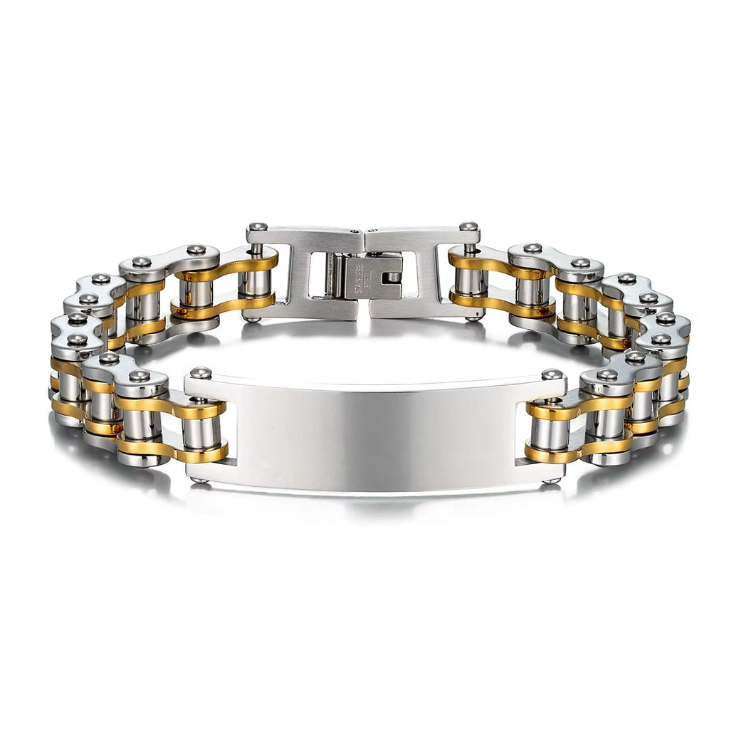 Rider Chain Steel Bracelet - Che Cose Belle