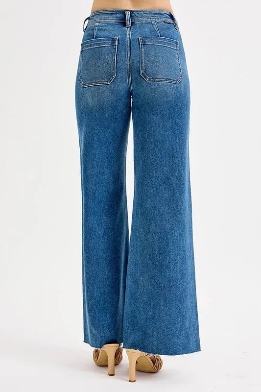 RISEN High - Waisted Wide Leg Jeans - Che Cose Belle