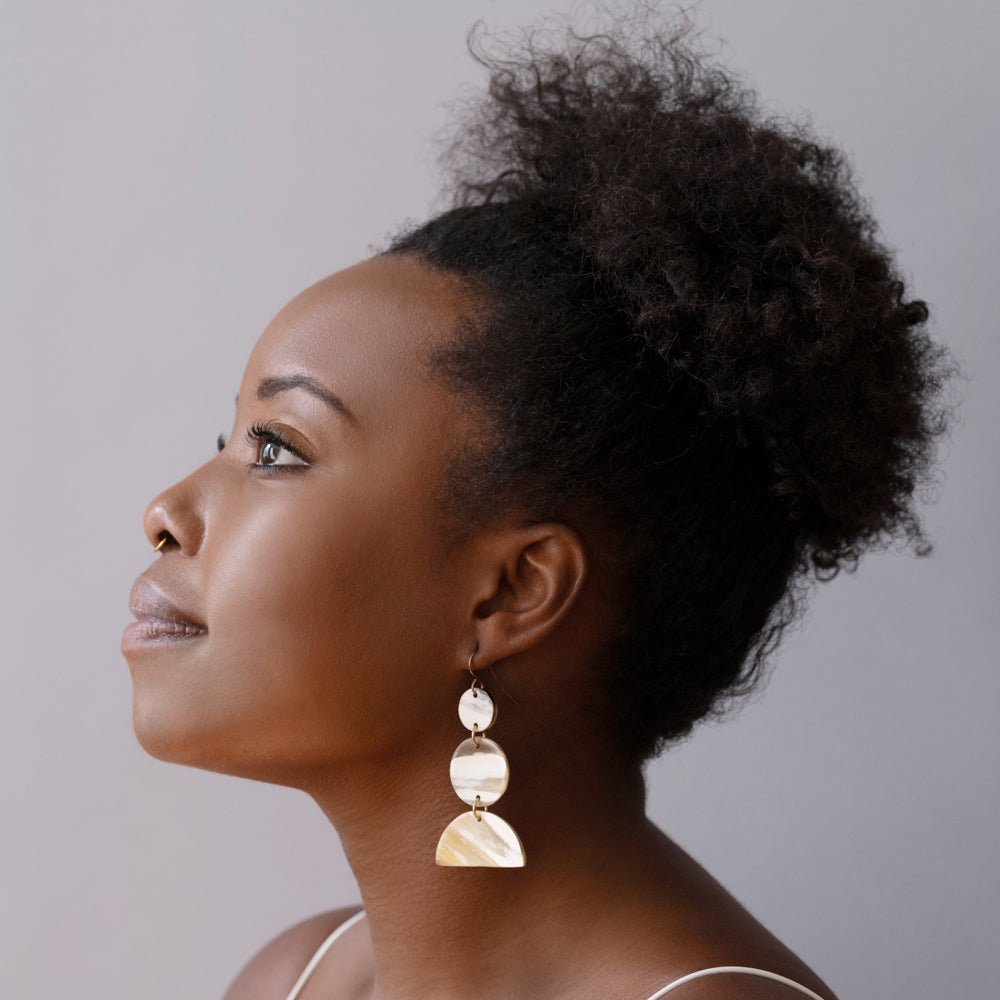 Rising Sun Earrings - Che Cose Belle