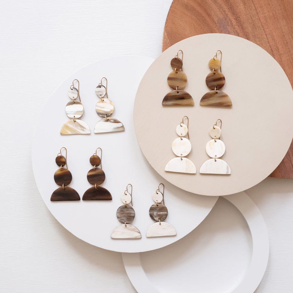 Rising Sun Earrings - Che Cose Belle