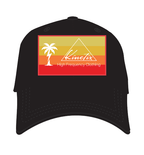 Rising Sun High Frequency Trucker Hat (Black with Sun-Blend patch) - Che Cose Belle