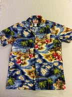 RJC Mens Hawaiian Shirt Hawaiian Islands Made in Hawaii - M - Che Cose Belle
