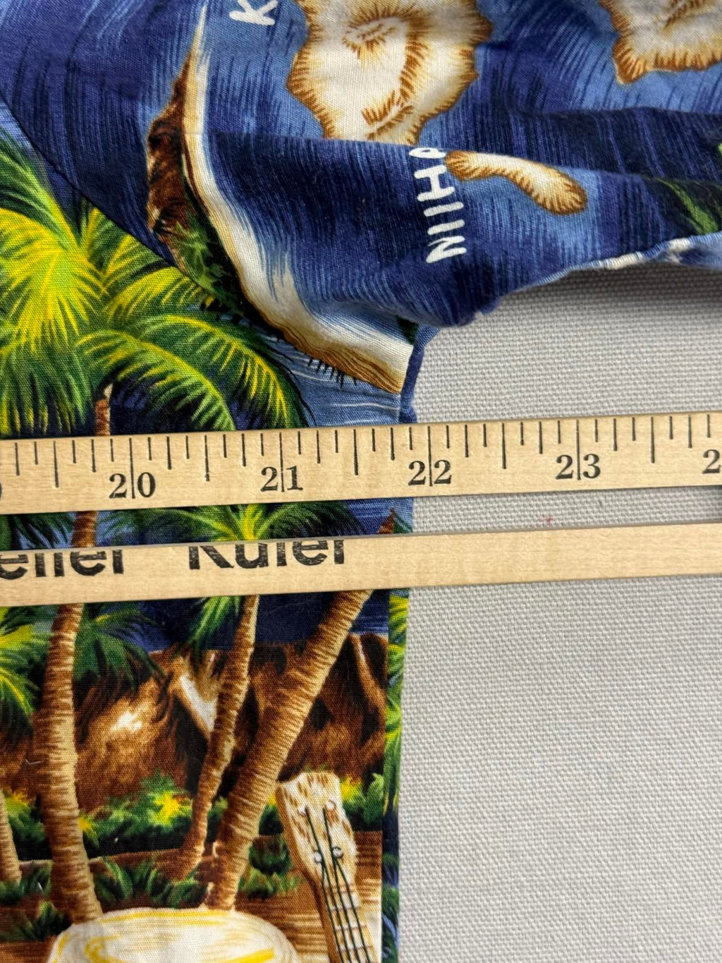 RJC Mens Hawaiian Shirt Hawaiian Islands Made in Hawaii - M - Che Cose Belle