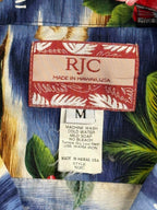 RJC Mens Hawaiian Shirt Hawaiian Islands Made in Hawaii - M - Che Cose Belle
