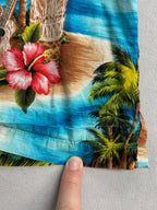 RJC Mens Hawaiian Shirt Hawaiian Islands Made in Hawaii - S - Che Cose Belle