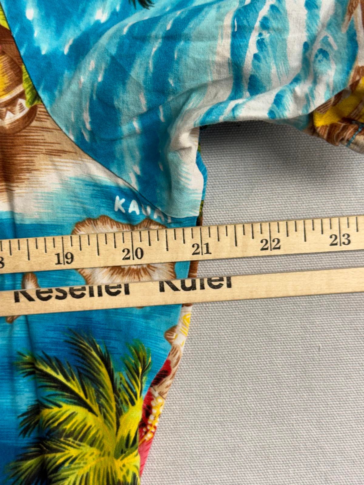 RJC Mens Hawaiian Shirt Hawaiian Islands Made in Hawaii - S - Che Cose Belle