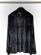 LV All-over Velvet Long-sleeved Shirt