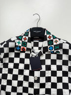 LV checkered Short-Sleeve Shirt