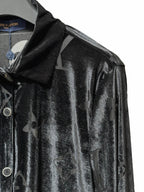 LV All-over Velvet Long-sleeved Shirt