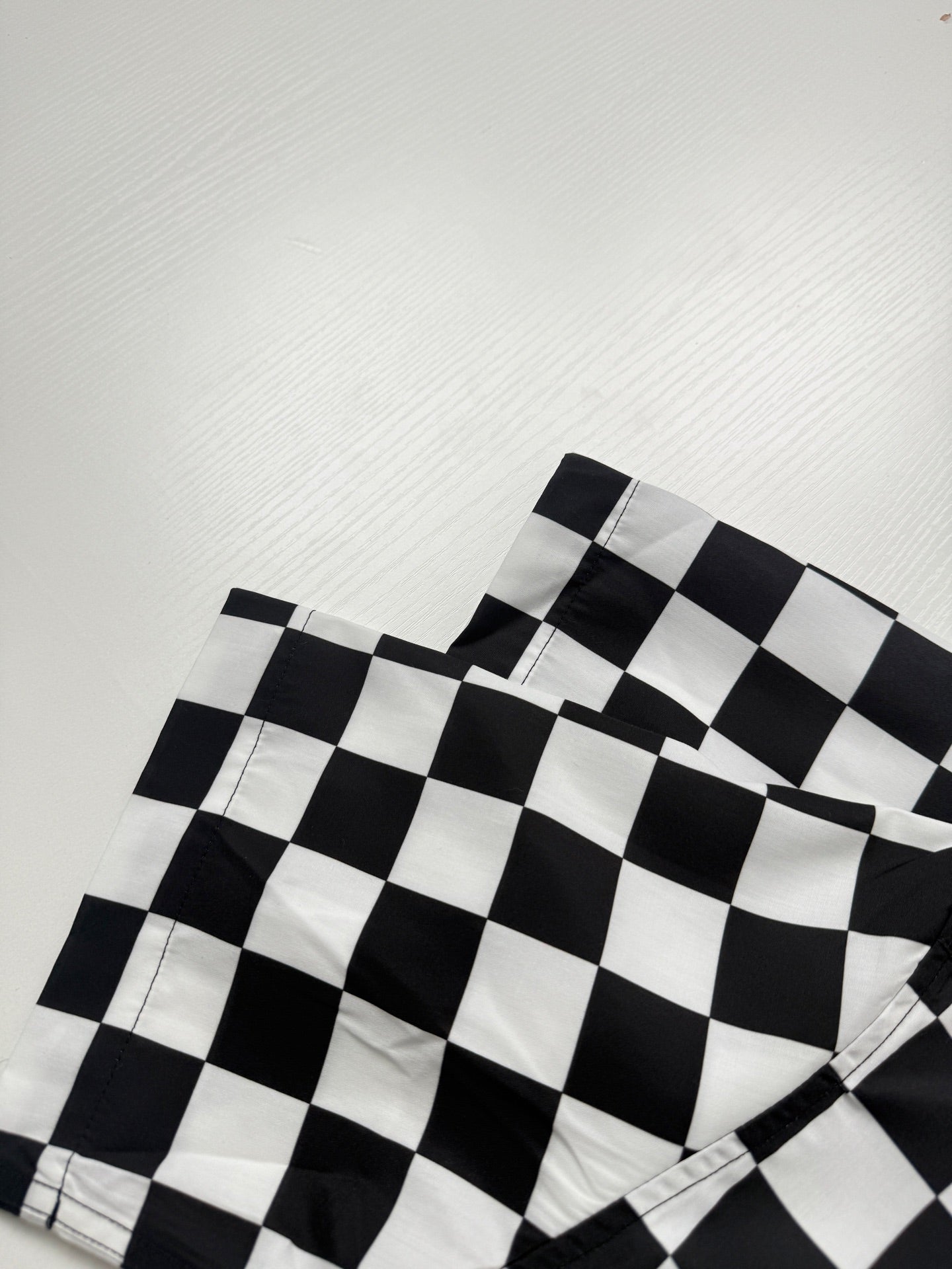 LV checkered Short-Sleeve Shirt