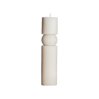 Roman Ribbed Pillar Candle - Che Cose Belle