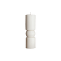 Roman Ribbed Pillar Candle - Che Cose Belle
