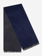Romeo (blue/grey) - Italian warm and soft scarf made from 100% wool - Che Cose Belle