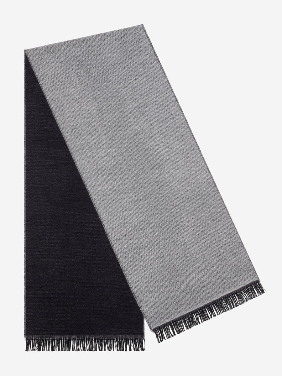 Romeo (blue/grey) - Italian warm and soft scarf made from 100% wool - Che Cose Belle