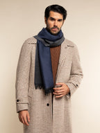 Romeo (blue/grey) - Italian warm and soft scarf made from 100% wool - Che Cose Belle