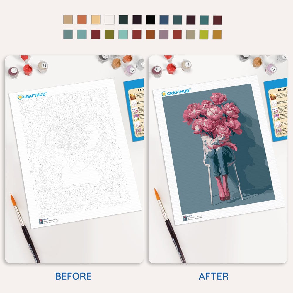 Rooted in Bloom - Paint By Numbers Kit - Che Cose Belle