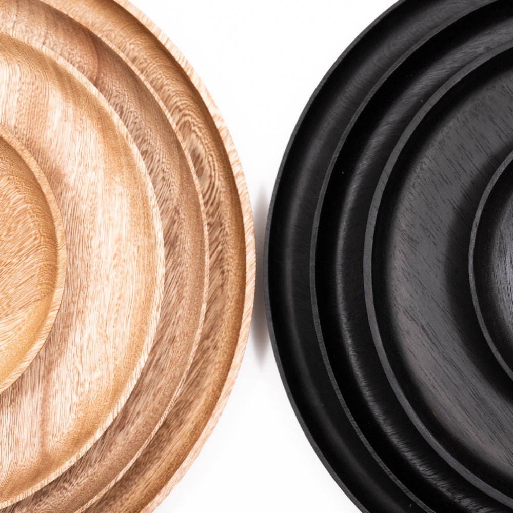 Rosa Morada Wooden Base Platter - Che Cose Belle