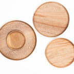 Rosa Morada Wooden Base Platter - Che Cose Belle