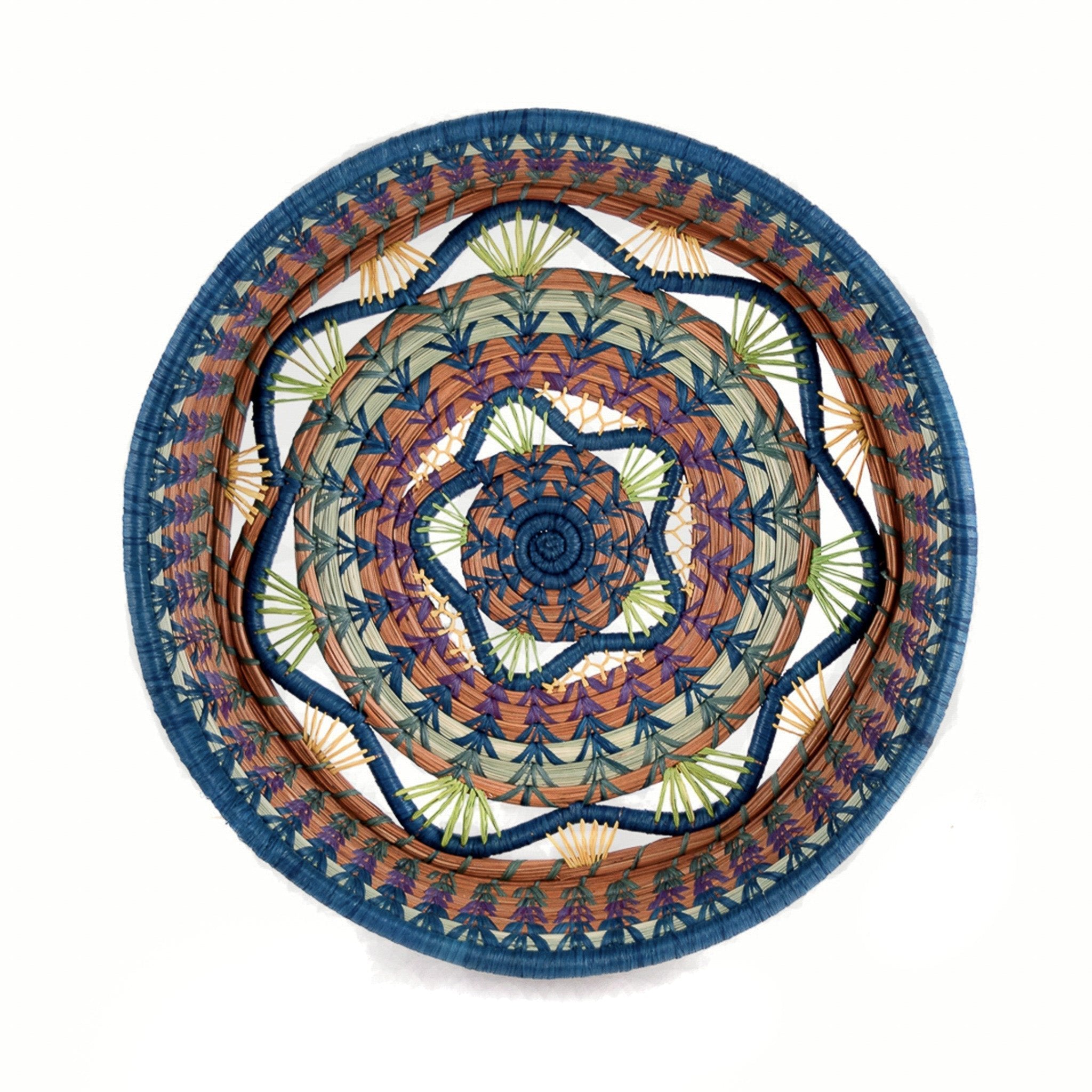 Rosenda Basket in Teal - Che Cose Belle