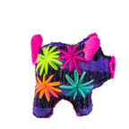 Rosie the Pig: Repurposed Wool Boho Decor - Mexico - Che Cose Belle