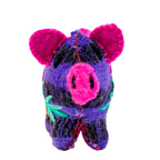 Rosie the Pig: Repurposed Wool Boho Decor - Mexico - Che Cose Belle