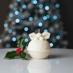 Round Bell Christmas Candle | Holiday Decor - Che Cose Belle