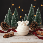 Round Bell Christmas Candle | Holiday Decor - Che Cose Belle