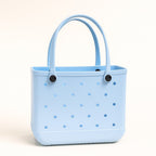 Rubber Tote Bag Set of 3 (XL/M/S) – Stylish Blue Tones EVA Bags, Great Value - Che Cose Belle
