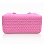 Rubber Tote Bag Set of 3 (XL/M/S) – Stylish Pink Tones EVA Bags, Great Value - Che Cose Belle