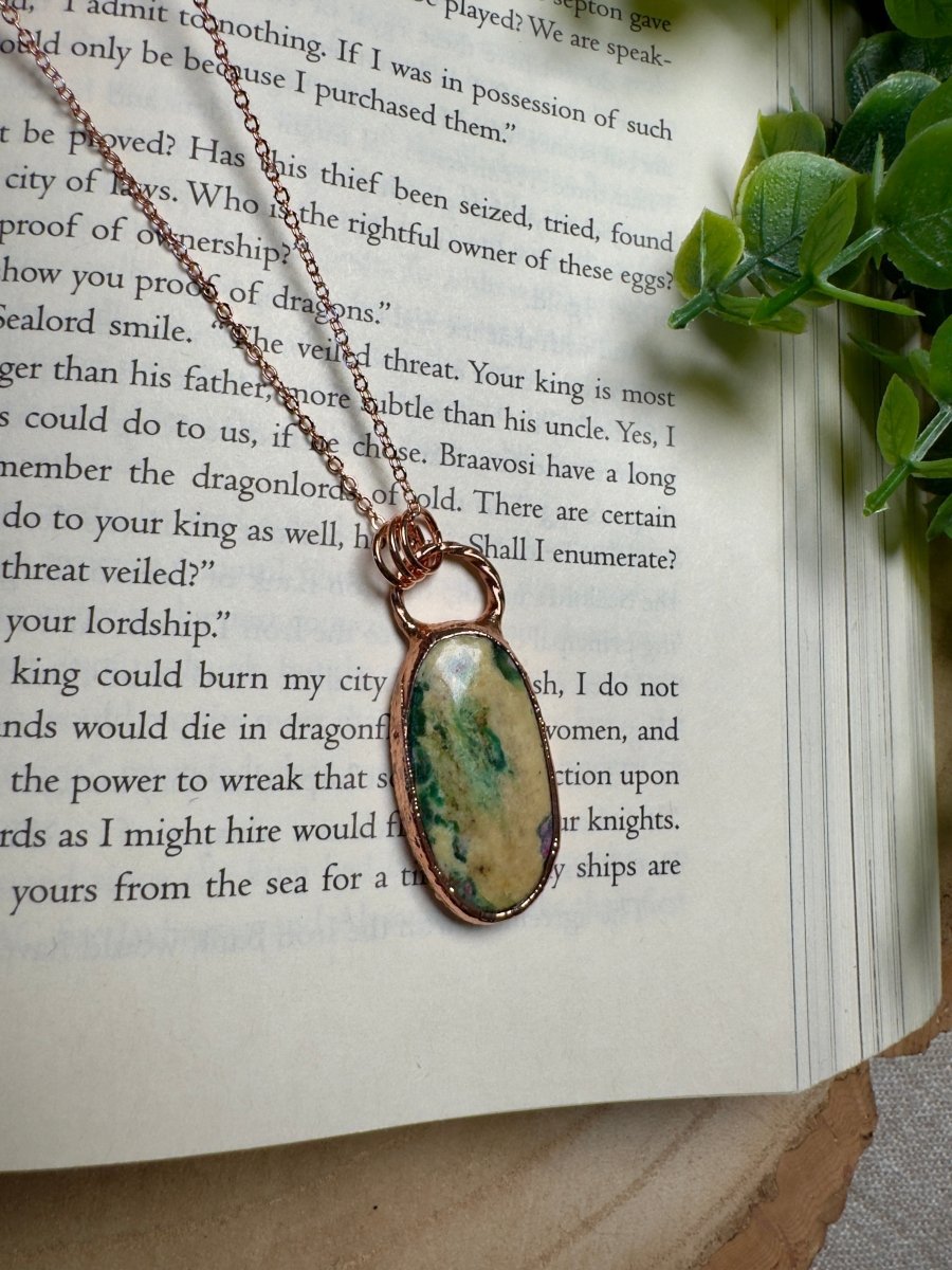 Ruby Fuchsite Necklace - Che Cose Belle