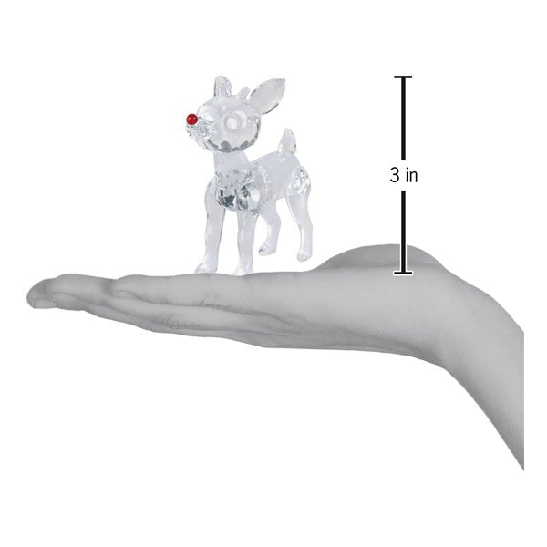Rudolph Crystal Figurine - Che Cose Belle