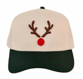 RUDOLPH HAT ♡ puff embroidered hat - Che Cose Belle
