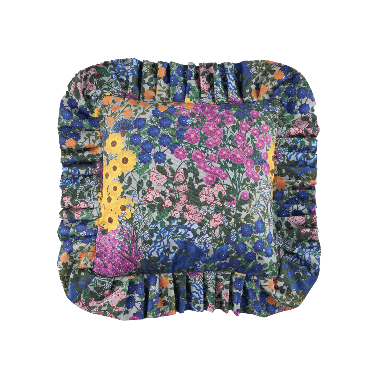Ruffled Pillow Cover Pré Fleuri - Che Cose Belle