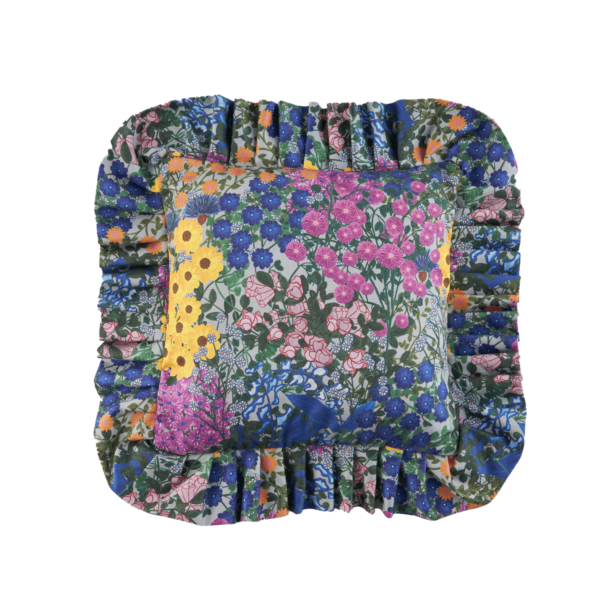 Ruffled Pillow Cover Pré Fleuri - Che Cose Belle