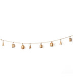 Rustic Bell Hanging Garland - Hand Tuned, Fair Trade Home Decor - Che Cose Belle