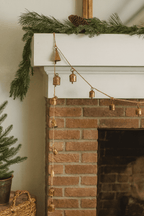 Rustic Bell Hanging Garland - Hand Tuned, Fair Trade Home Decor - Che Cose Belle