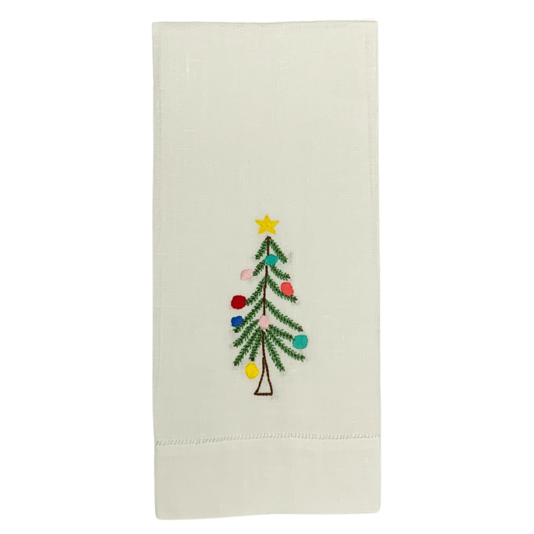 Rustic Christmas Tree Tea Towels - Che Cose Belle