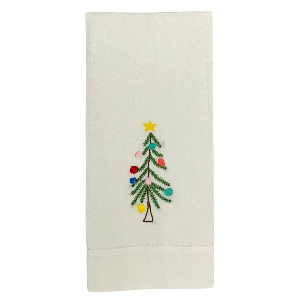 Rustic Christmas Tree Tea Towels - Che Cose Belle